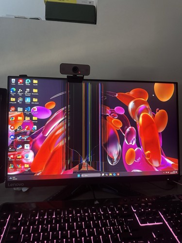 Monitor lenovo rotto - lenovo,