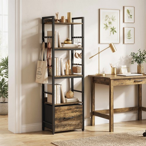 Homcom libreria livelli - libreria,