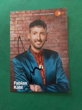 Fabian Kahl ,   Fernsehen , Kino ,  Autogrammkarte 