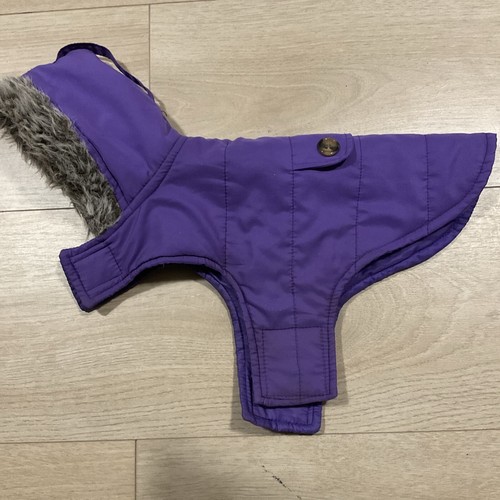 Cappotto per cani viola taglia
