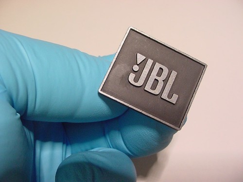 Jbl speaker grill - speaker, targhetta