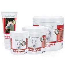 Krauterhof Balsamo Cavallo Riscaldante Rosso in Vari Formati Gel Scaldante Forte