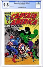 Captain America Edizione Speciale #1 CGC 9.8 1984 4632674003