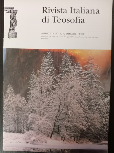 Rivista italiana teosofia - rivista,
