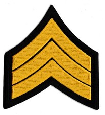Ecusson patche staff sergeant