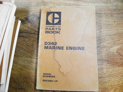 Cat caterpillar d342 - cat, libretto