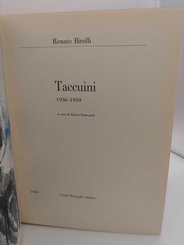 Taccuini 1936 1959 birolli - ,