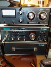 DRAKE TR7 COMPLETO DI ALIMENTATORE PS7 E ACCORDATONRE D'ANTENNA CON MICRO MC60