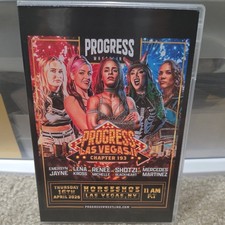 PROGRESS WRESTLING DVD -