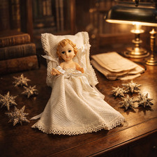 Statuina Angelo di Natale