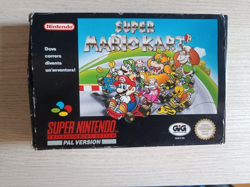 Super mario kart snes - snes, gig