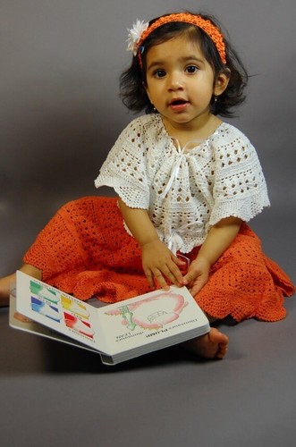 Vestito bambina fatto - a, mano