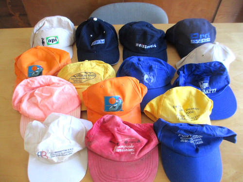 Lotto cappelli con visiera - con,