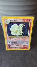 Pokémon Ninetales Holo Set Base ITA 1999/2000 Vintage Mint