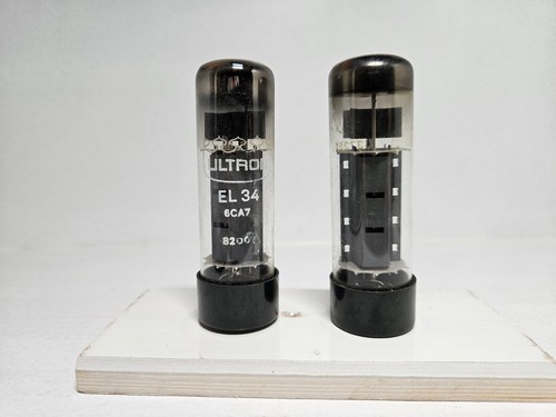 Coppia el34 rft - 2x, abbinate