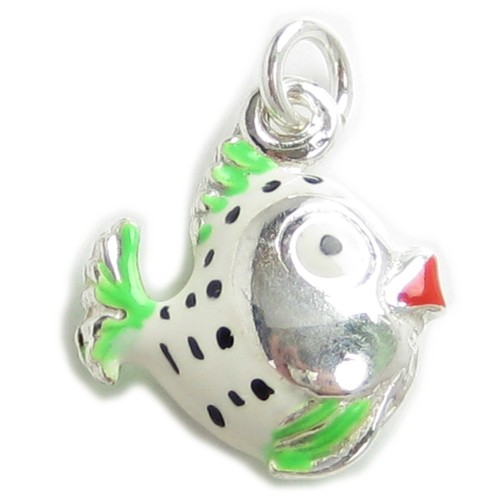 Ciondolo pesce argento 925 - ciondolo,