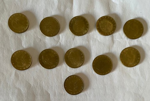 Lotto monete 20 lire - 11,