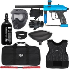 NEW Kingman Spyder Xtra Level 1 Protector Paintball Kit - Large/X-Large / Blue