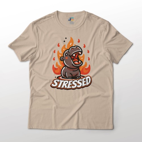 Maglietta stressato piccolo - maglietta,