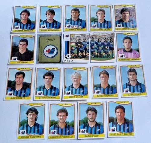 1990 pisa calciatori panini - 1990-91,