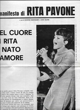 Il manifesto di RITA PAVONE - Giovani 1967