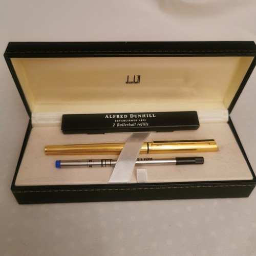 Dunhill gemline gold plated - dunhill,