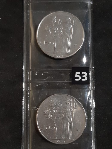 Italia coppia 100 lire - italia,