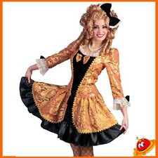 Costume Carnevale Donna Ragazza Francesina Rinascimento Barocco