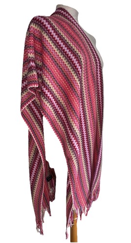 Sciarpa stola missoni rosa - sciarpa/stola,