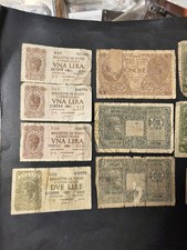 Lotto 10 Banconote Lire Regno