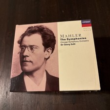 Mahler The Symphonies Chicago Symphony Orchestra Solti 10CDs & Booklet London