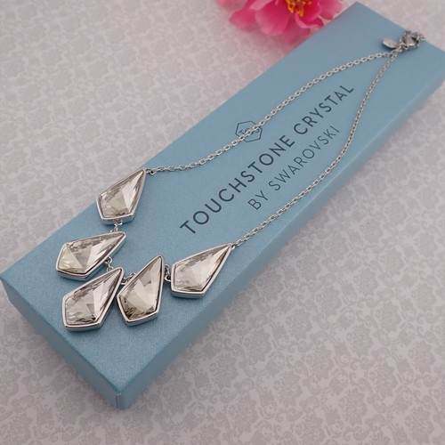 Collana touchstone crystal - touchstone, di