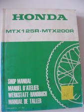 HONDA MTX 125R / MTX200R
