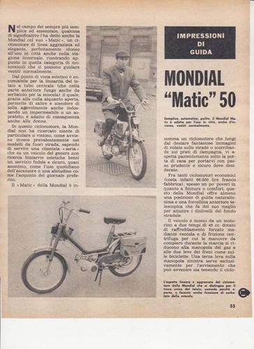 Advertising test ciclomotore - advertising,