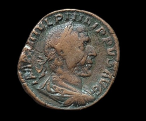 Filippo sesterzio pmtrp ii - sesterzio,,