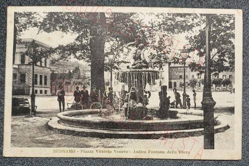 Cartolina postale bergamo - cartolina,