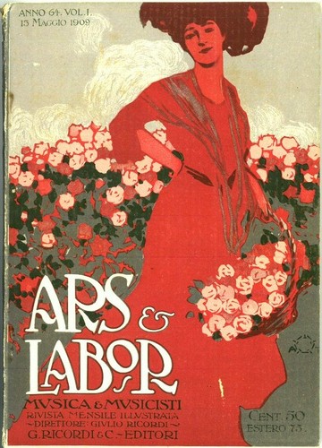 1909 maggio art nouveau - maggio,