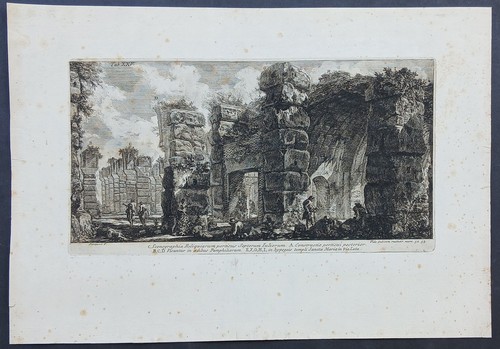 Piranesi stampa antica roma