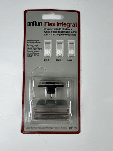 Braun flex integral shaver - integral,