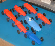 OLD VINTAGE SAM TOYS VANWALL 1:48 AZZURRO PIU' VARIE MACCHININE F1 IN PLASTICA
