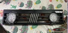 Mascherina Griglia Fari Tondi Fendinebbia Fregi 110w Fiat Panda 141 86 2003 4x4