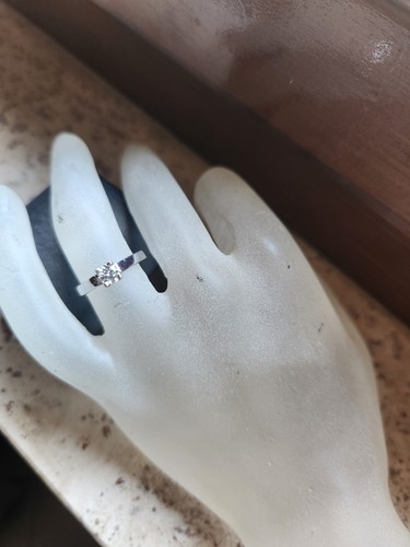 Anello oro bianco carati - anello, 18