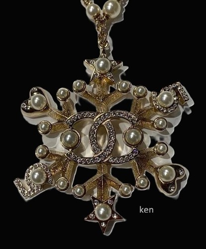 Collana chanel autentica coco - collana,