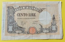 LIRE CENTO BARBETTI FASCIO   DECRETO 9 – 12  – 1942 ANNO XXI*