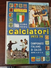 ALBUM PANINI CALCIATORI 1973-1974 73-74 COMPLETO DA EDICOLA