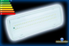 LAMPADA DI EMERGENZA LED RISPARMIO ENERGETICO 4W LUCE A MURO PARETE RICARICABILE