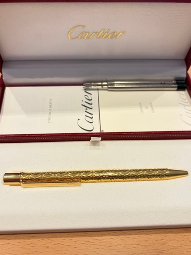 Cartier deco ballpoint pen - 2c,