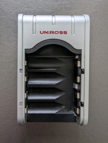 Caricabatteria uniross argento - uniross,