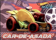 card Hot Wheels On The Road
