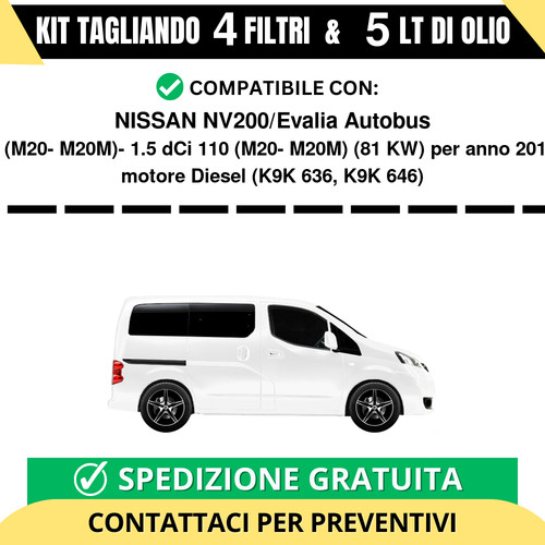 Tagliando per nissan - per,